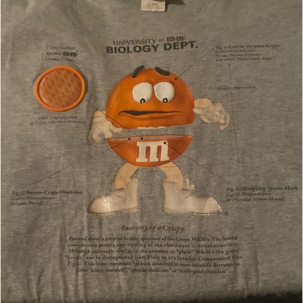 University of M&M orange